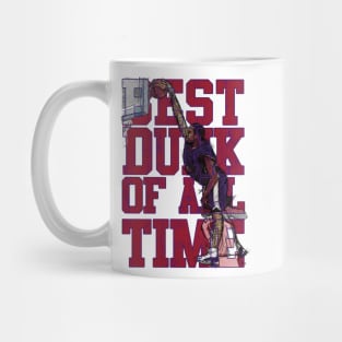 Vince Carter Toronto USA Best Dunk Of All Time Mug